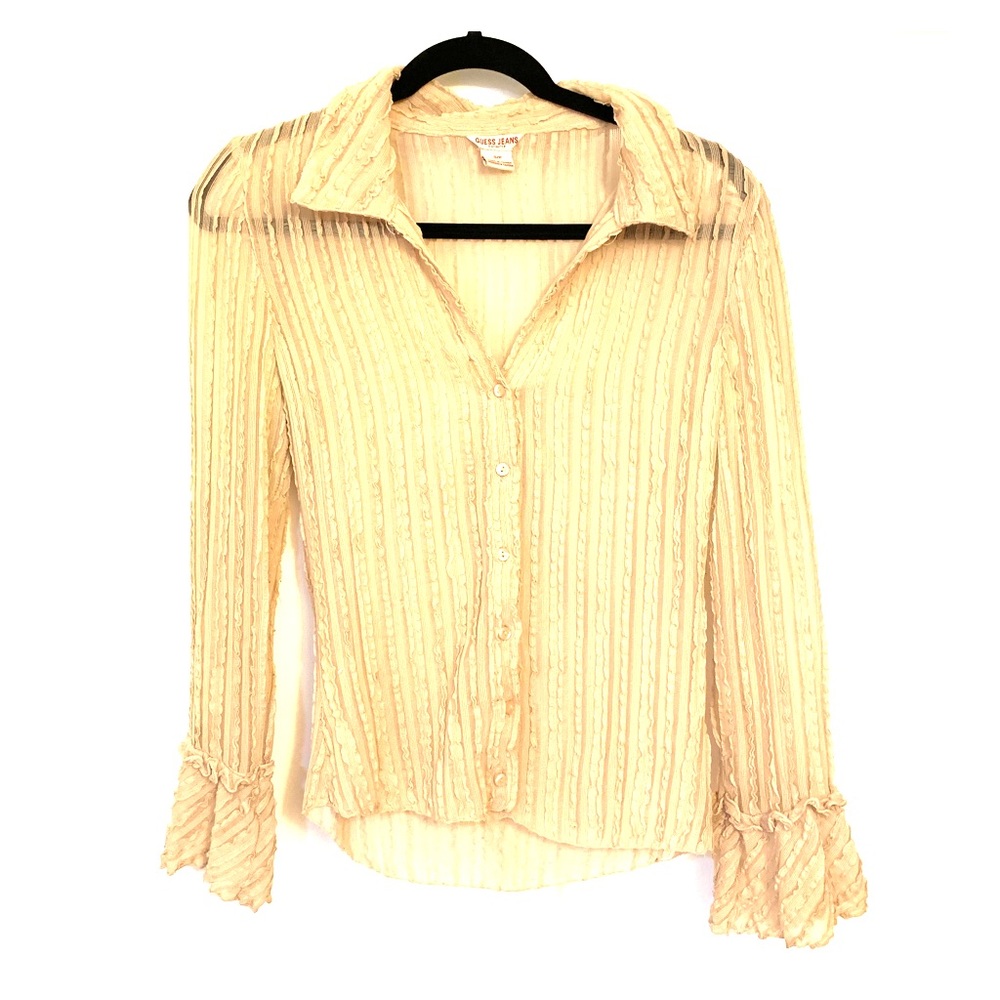 Guess women’s button down top